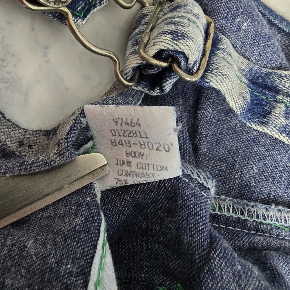 Vintage Osh'Kosh‎ Acid Wash Bug Overalls Unisex 6-9mo